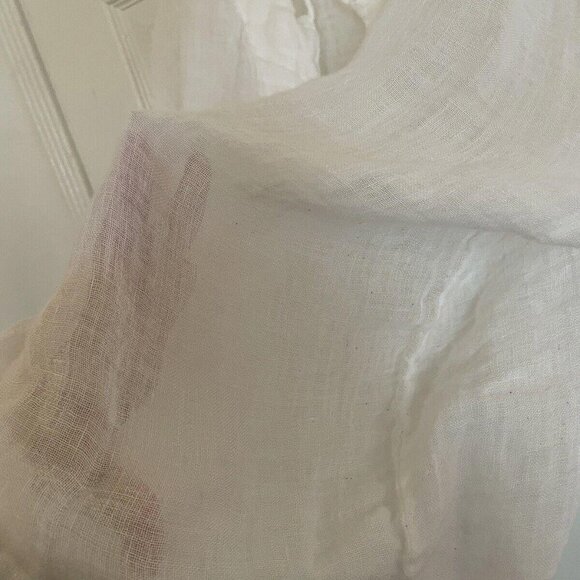 Women’s‎ Michael stars white linen top dress size medium m - Picture 11 of 13